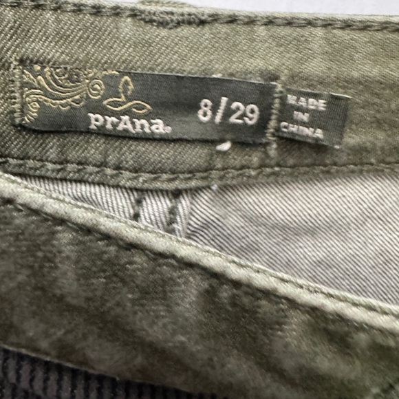 💎 prAna Jett Capri Pants Olive - Picture 6 of 10